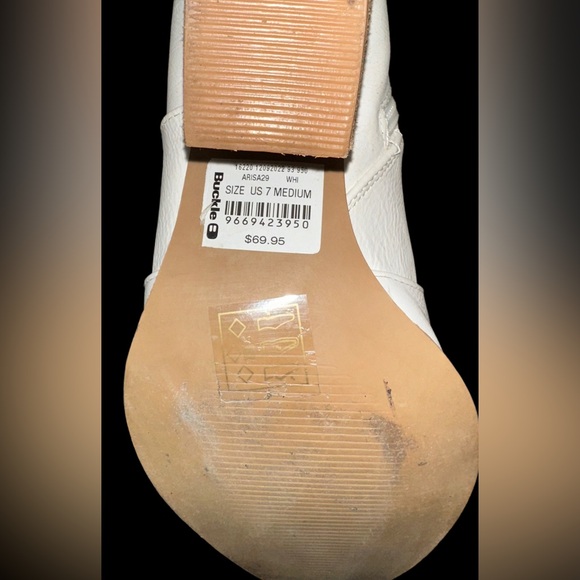 Arisa Ankle Boots- BEAST FASHION (Buckle) Size 7 - Picture 8 of 8